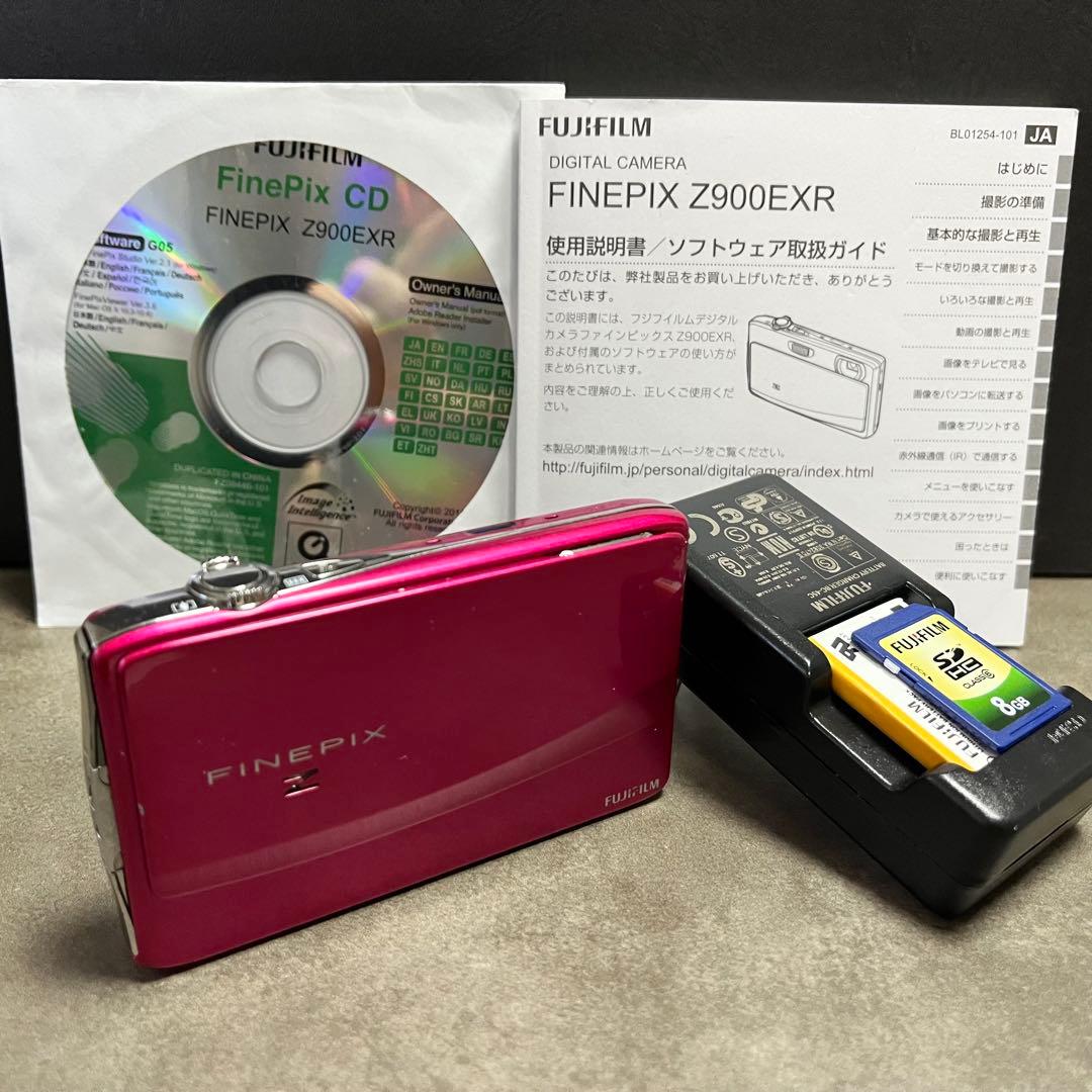 FUJIFILM FinePix Z900EXR ピンク SDカード付き富士フイルム