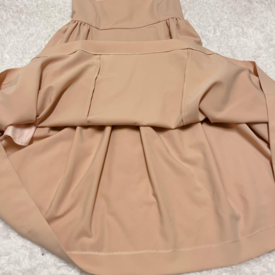 美品✨ フォクシー レディエンパイア ストレッチ ワンピース ティアード ピンク