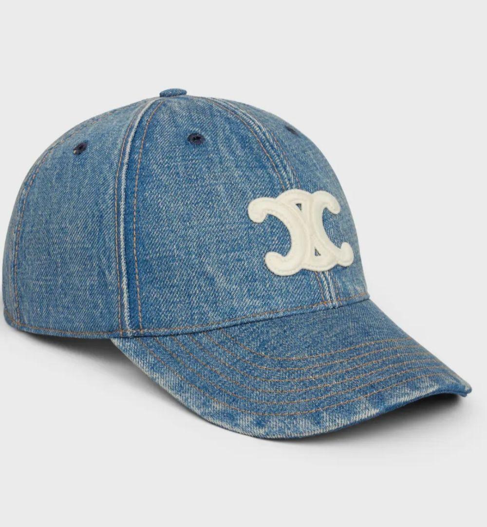 CELINE トリオンフ ベースボールキャップ / ユニオンウォッシュ CELINE トリオンフ ベースボールキャップ / ユニオンウォッシュ