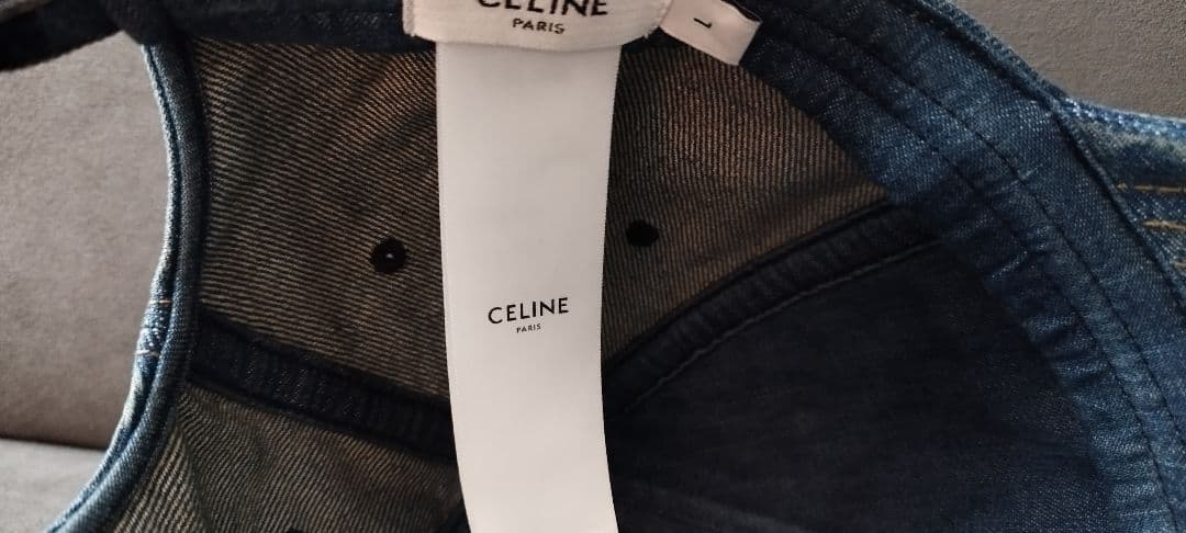 CELINE トリオンフ ベースボールキャップ / ユニオンウォッシュ CELINE トリオンフ ベースボールキャップ / ユニオンウォッシュ
