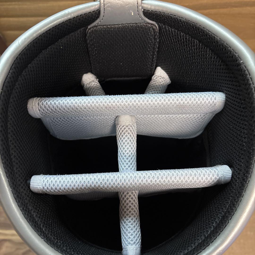 限定品！Audi ゴルフバッグ グレー キルティング