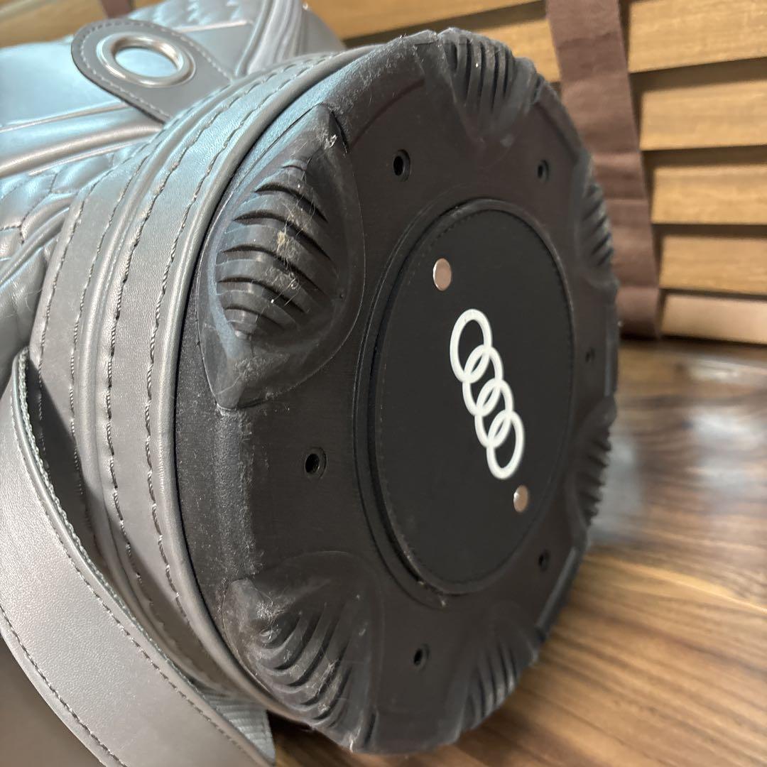 限定品！Audi ゴルフバッグ グレー キルティング