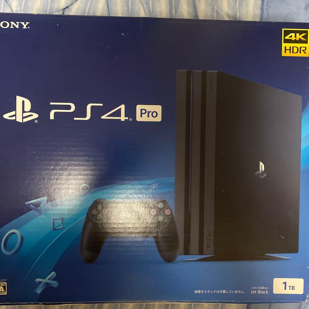 PS4 Pro 1TB ジェットブラック目立った傷や汚れなし UP786_INFO