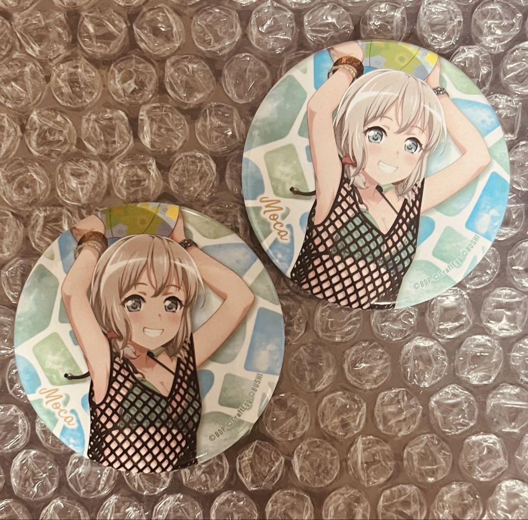 バンドリ BanG Dream! カフェ 青葉モカ 缶バッジ 2021