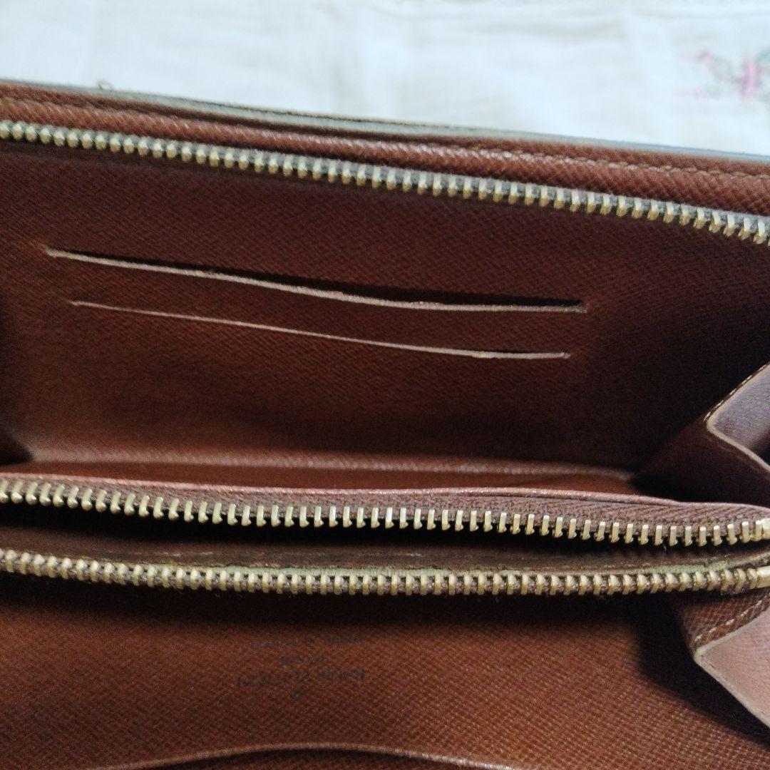 LOUIS VUITTON ポルトモネジップ モノグラム 長財布ジャンク品