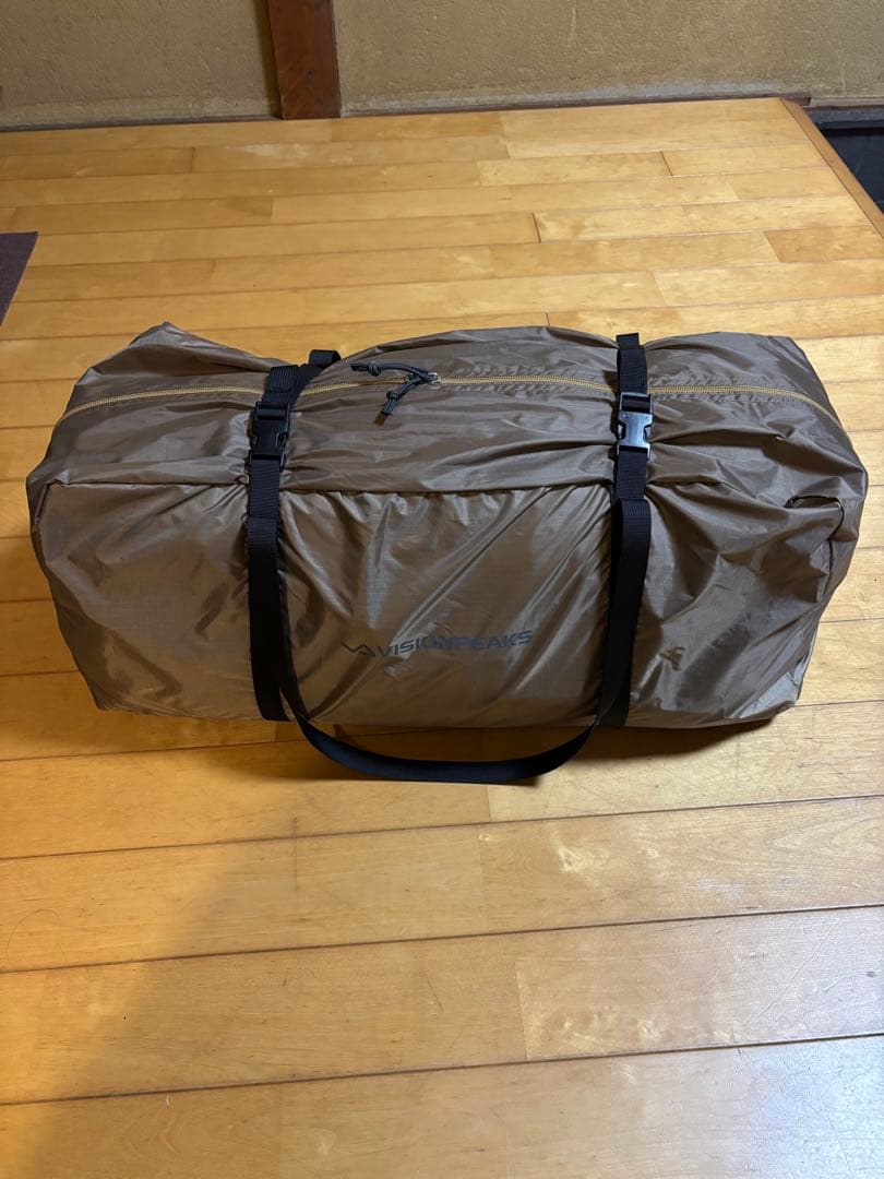 ツインアーチソロテント目立った傷や汚れなし