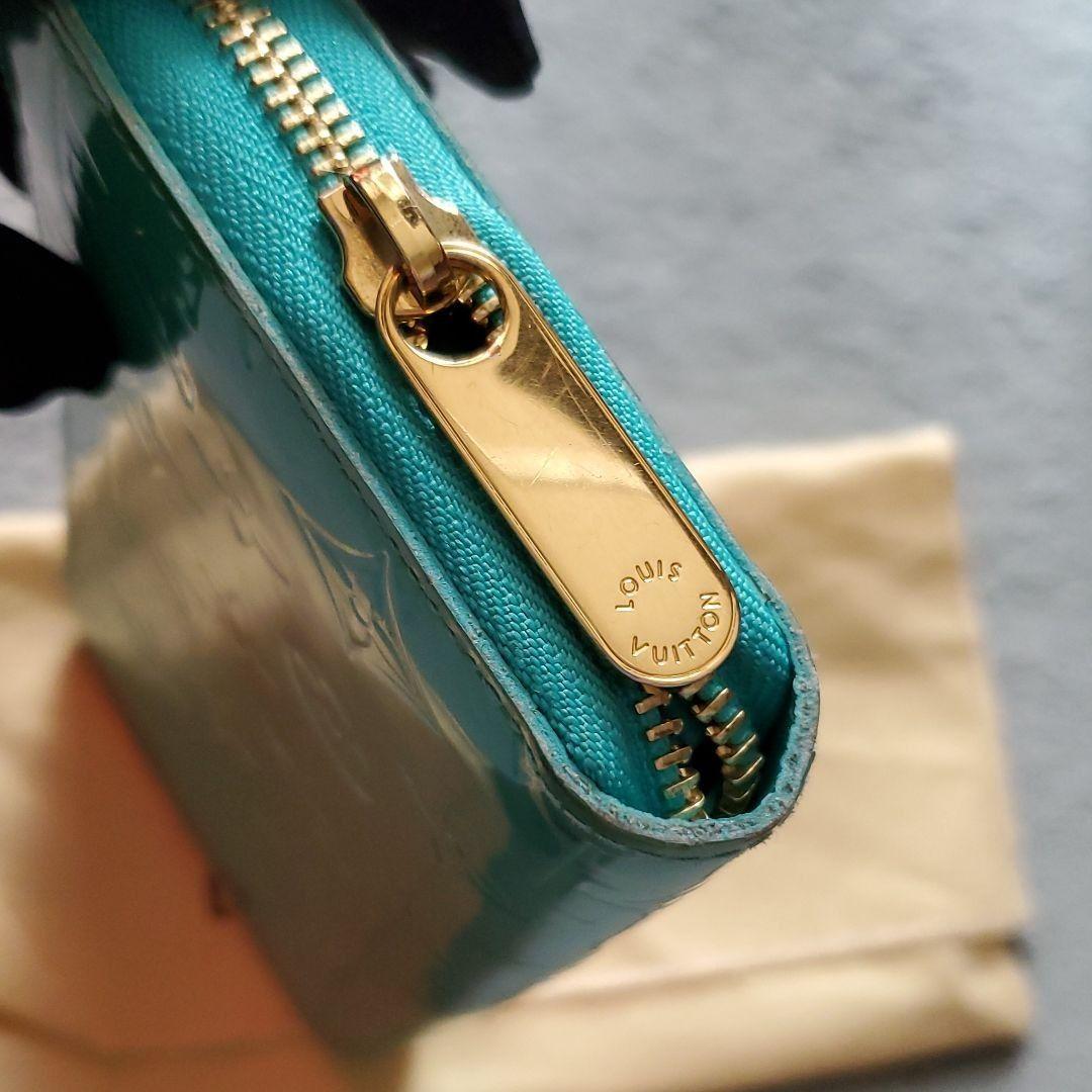 好評新品 レア ジッピーウォレット ヴェルニ ブルー 1b7XG-m98987643999 LOUIS VUITTON 長財布 人気100%新品