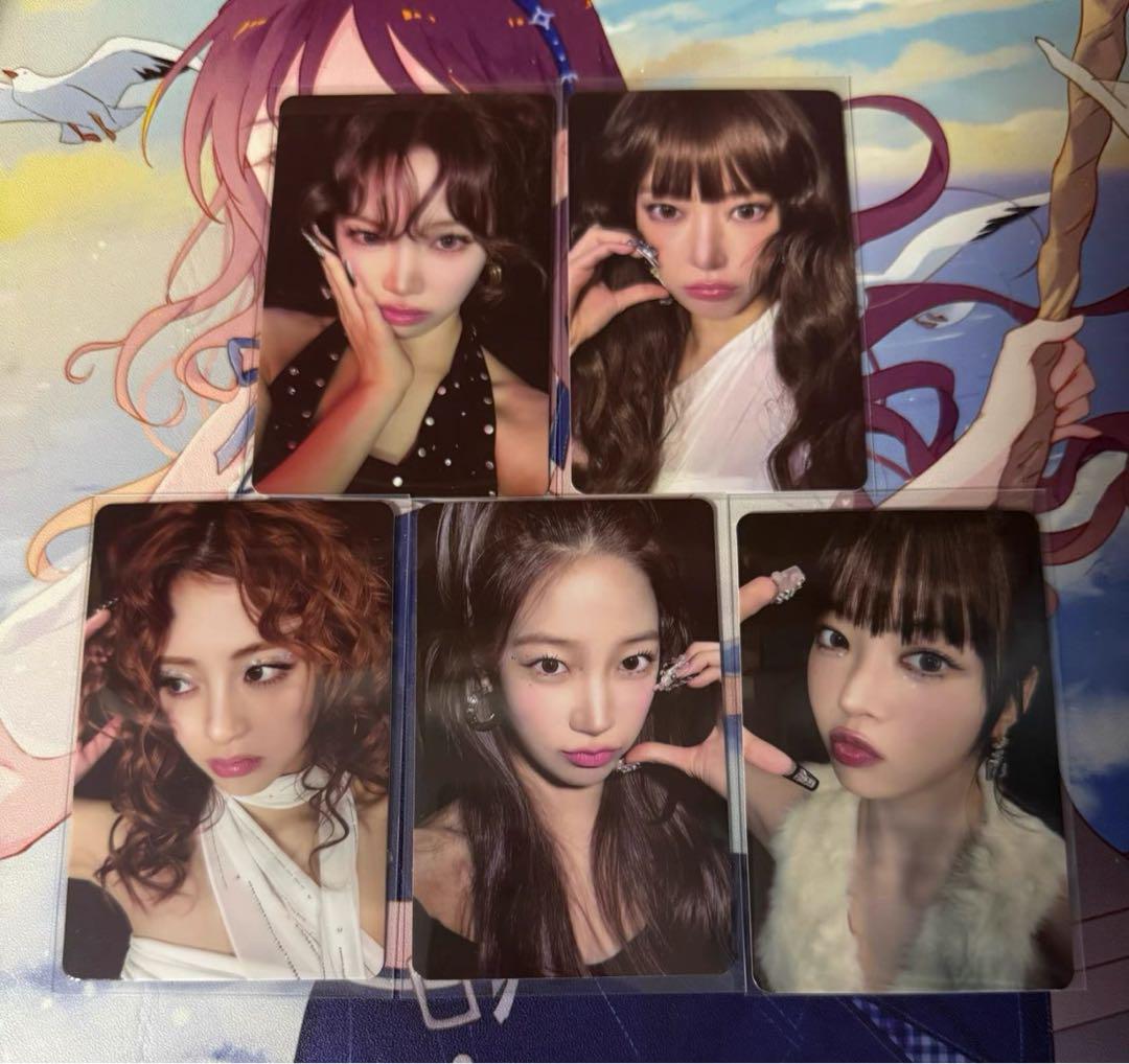 ルセラフィム HOT idoustage 2.0 ラキドロ トレカ 5枚セット ルセラフィム HOT idoustage 2.0 ラキドロ トレカ 5枚セット