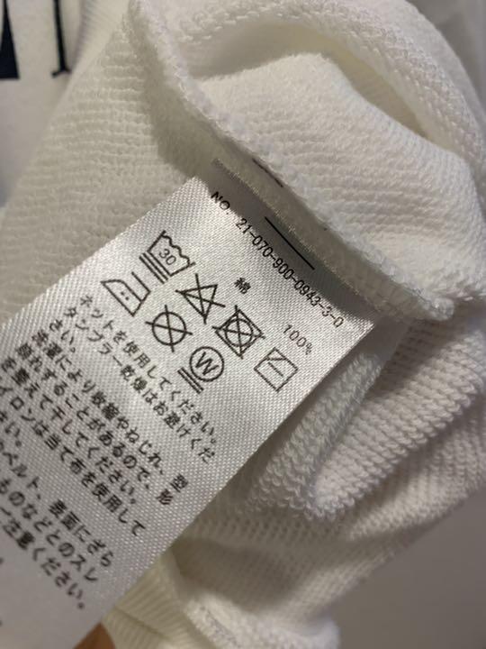 限定OFF IENA 裏毛ロゴスエット kEHRb-m98989206695 安いお買い得