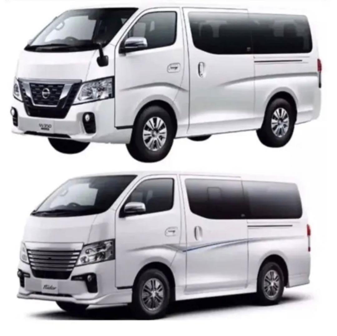 新型キャラバン ＮＶ３５０プレミアムGX用セミフルマット ブラックアッシュ