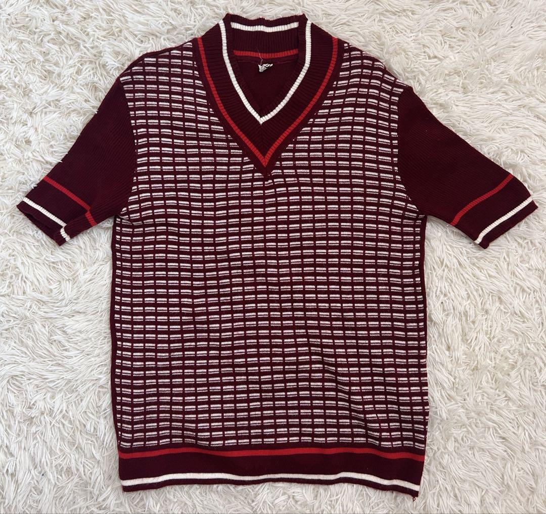 【保障できる】 70s スーパー激レア vintage メルカリ - サマーニット トップス