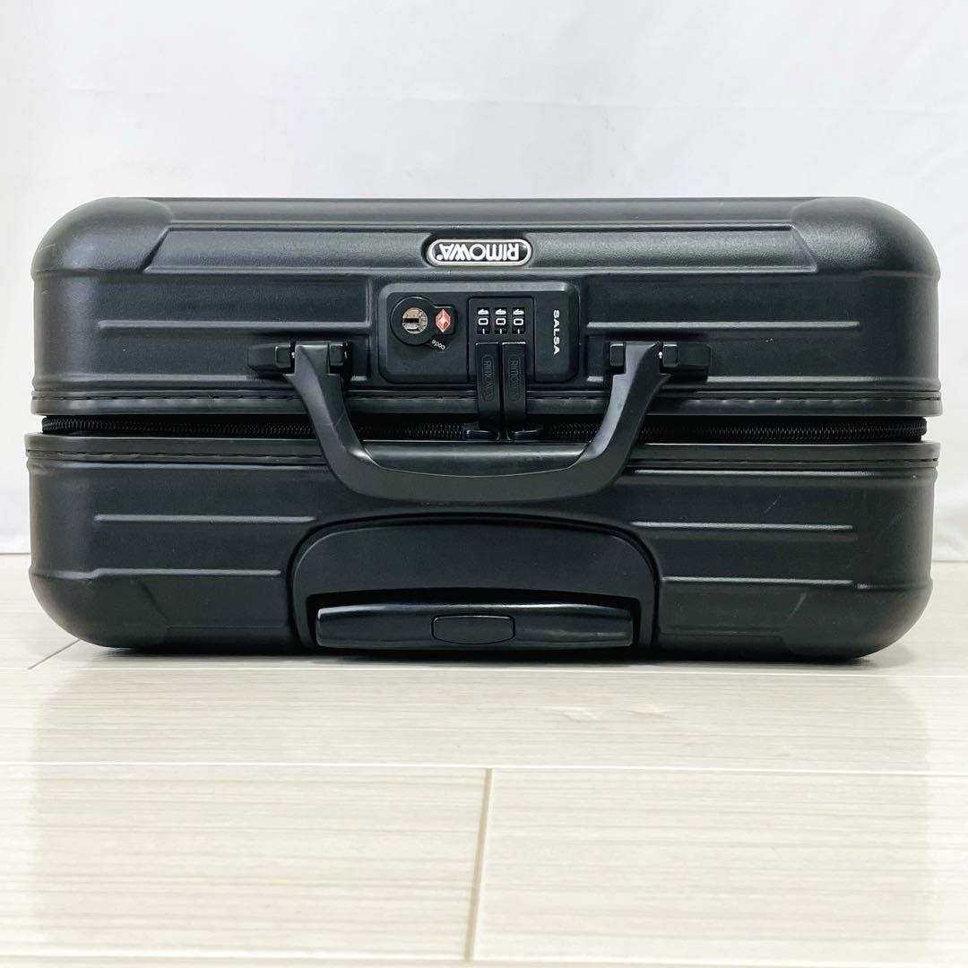 リモワ サルサ ビジネストローリー23L 4輪 TSA BLACK リモワ サルサ ビジネストローリー 23L 4輪 マットブラック 機内