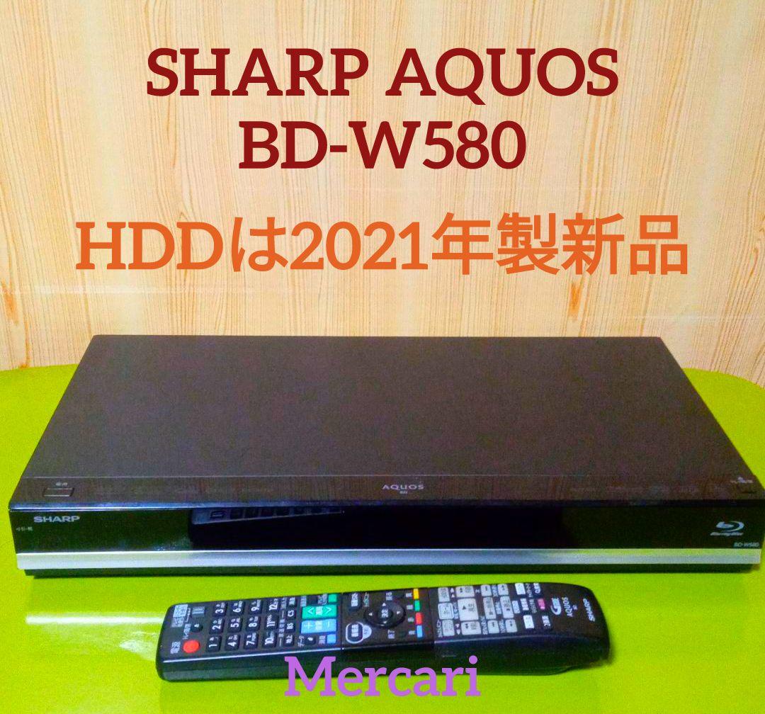 SHARP AQUOS ブルーレイ BD-W580　HDD新品交換第3弾