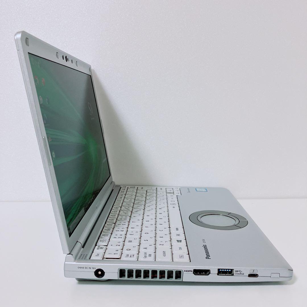 美品】SV8 爆速SSD256GB 8GBレッツノート第8世代パソコンPC