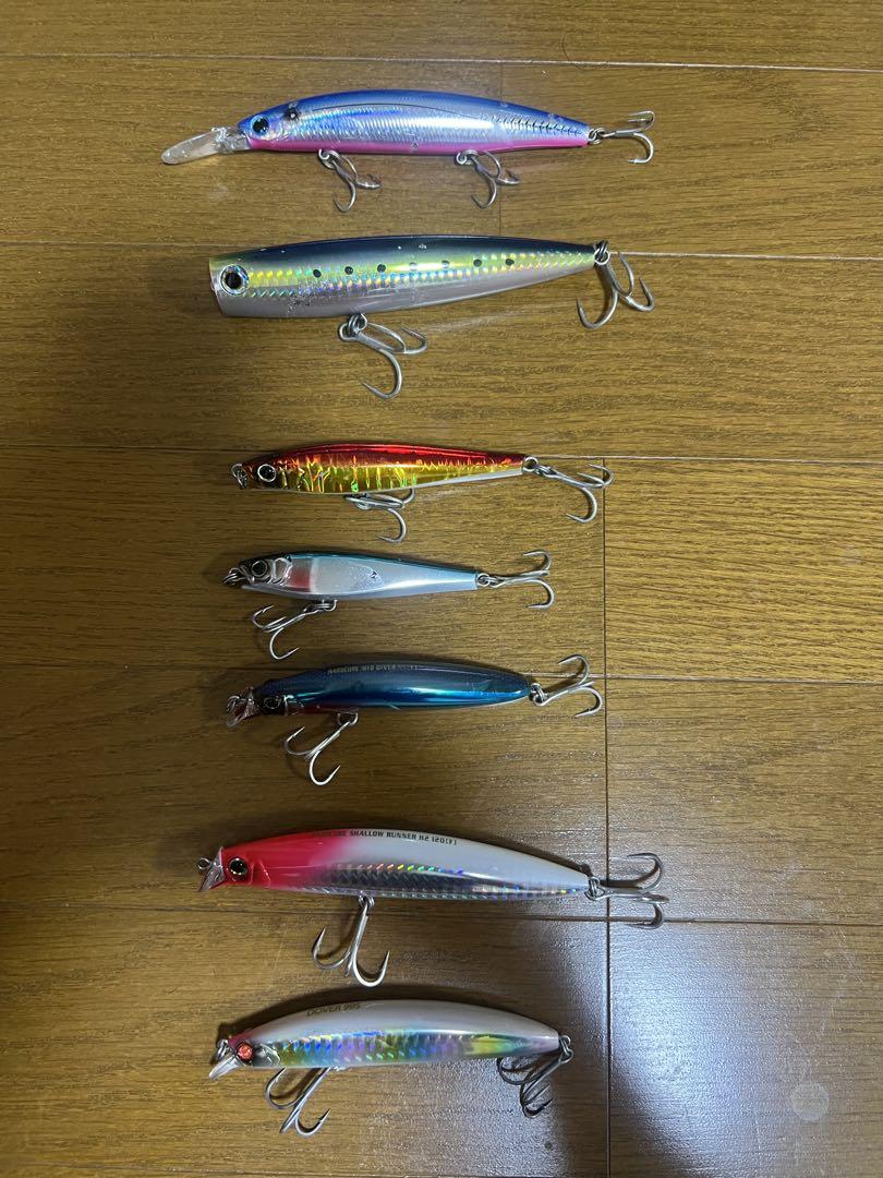 プラグ7個セット ショアジギング