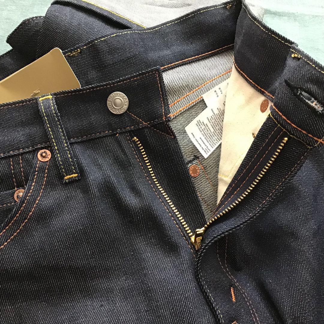 701日本製LVCビックEリーバイスW27L34モンローデニム1950レディース 画像5
