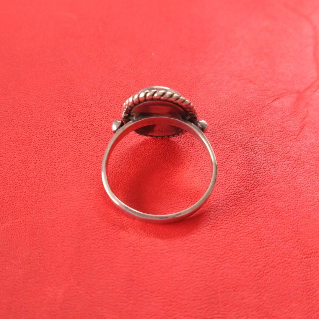 半額SALE☆ アメリカ》ターコイズ シルバー リング Silver•一点限り
