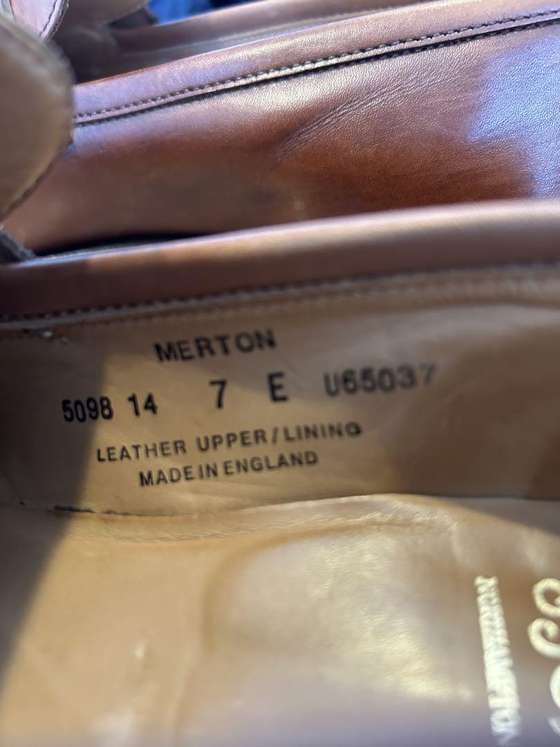 靴 Crockett&Jones Merton 7E