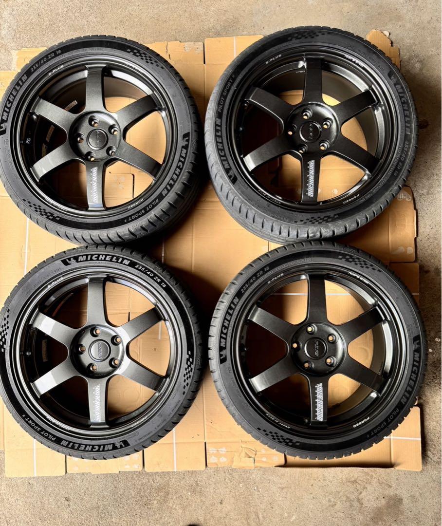 RAYS VOLK RACING TE37 Saga S-plus 4本価格
