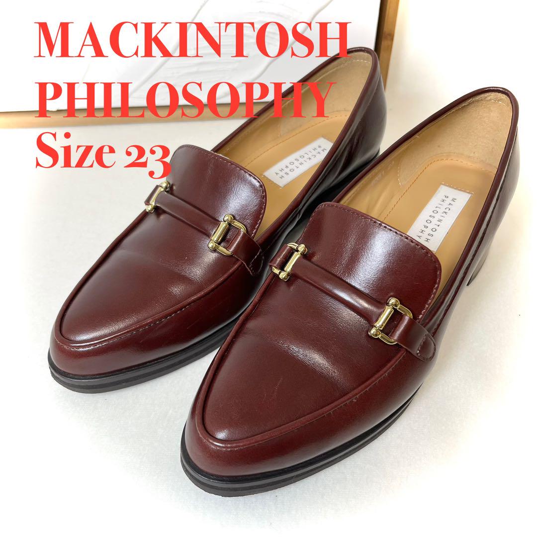 ☆美品☆ MACKINTOSH PHILOSOPHY ビット ローファー