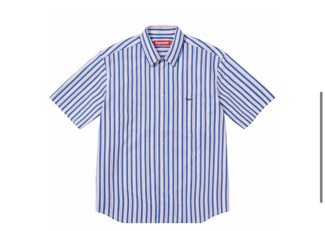 supreme Loose Fit Multi Stripe S/S Shirt