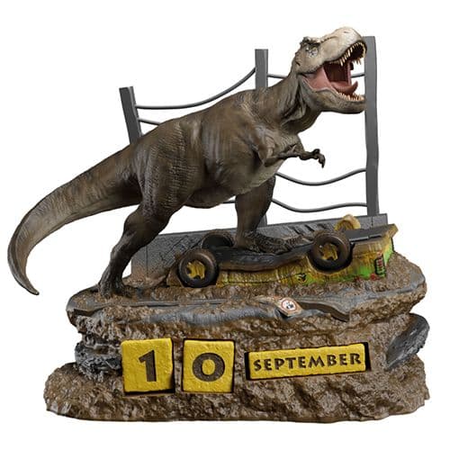 ジュラシック・パーク　T-REX　3D万年カレンダー　スタチュー　フィギュア