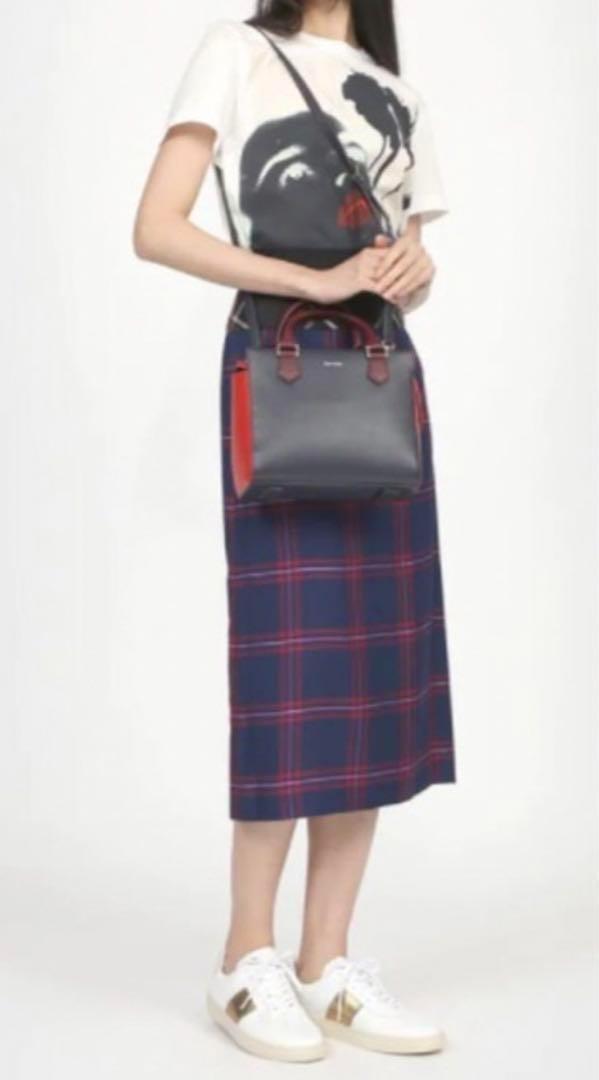 【Paul Smith】ショルダーバック　カラーブロック 2WAYハンドバッグ