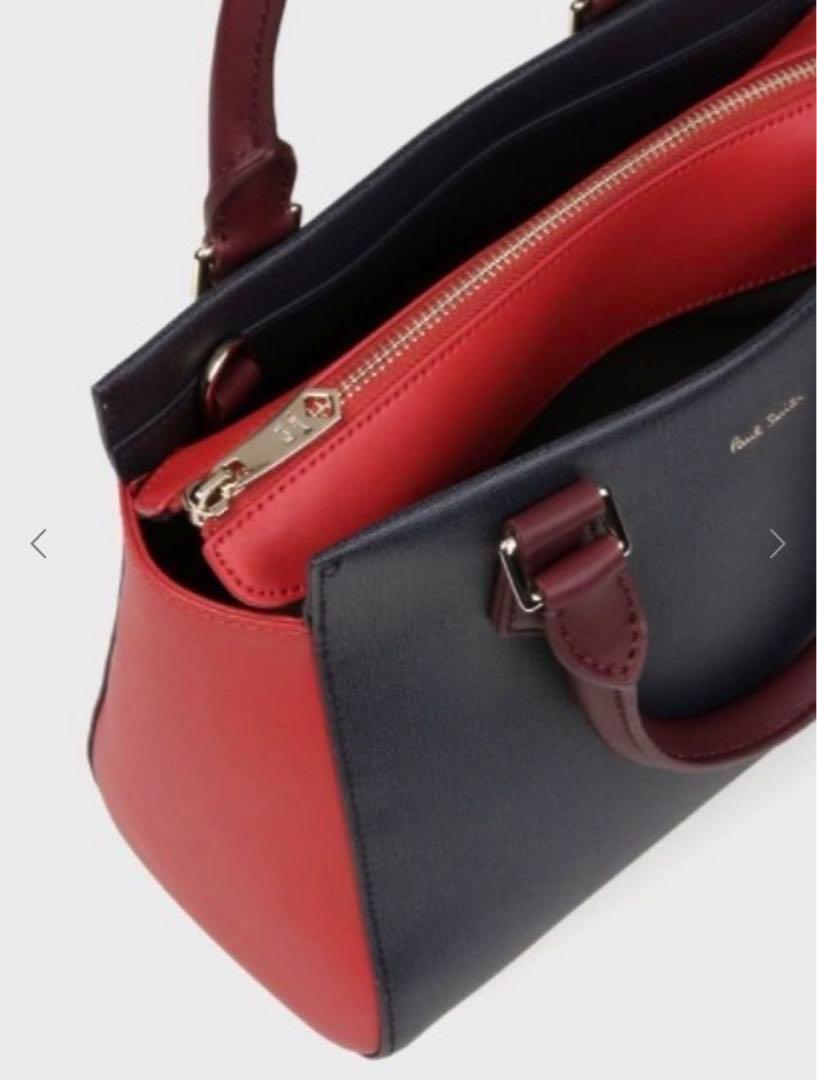 【Paul Smith】ショルダーバック　カラーブロック 2WAYハンドバッグ