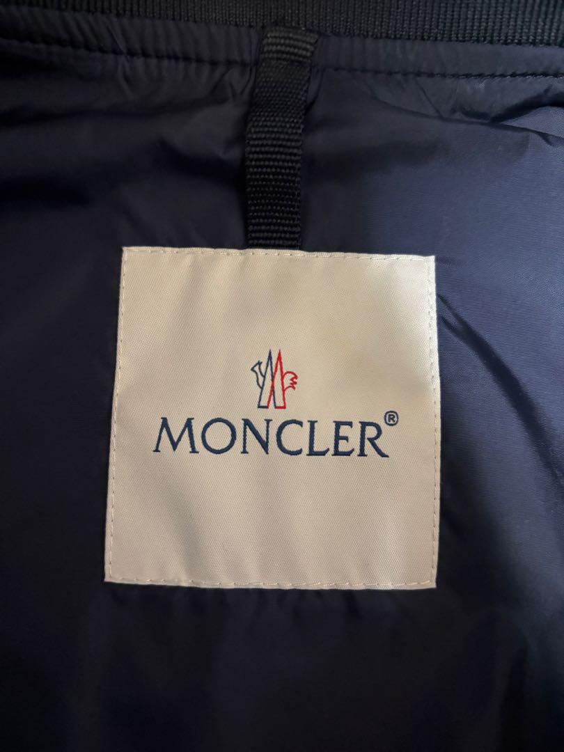 【美品】MONCLER ネイビー MA-1ジャケット