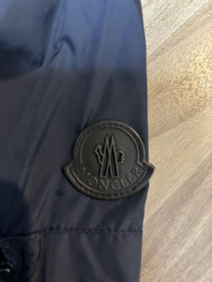 【美品】MONCLER ネイビー MA-1ジャケット