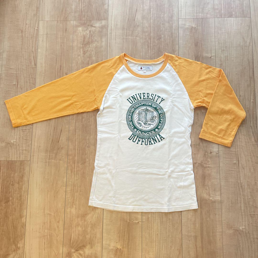 本日の目玉 The Duffer of ST.Georgeラグラン7部袖丈Tシャツ メンズS
