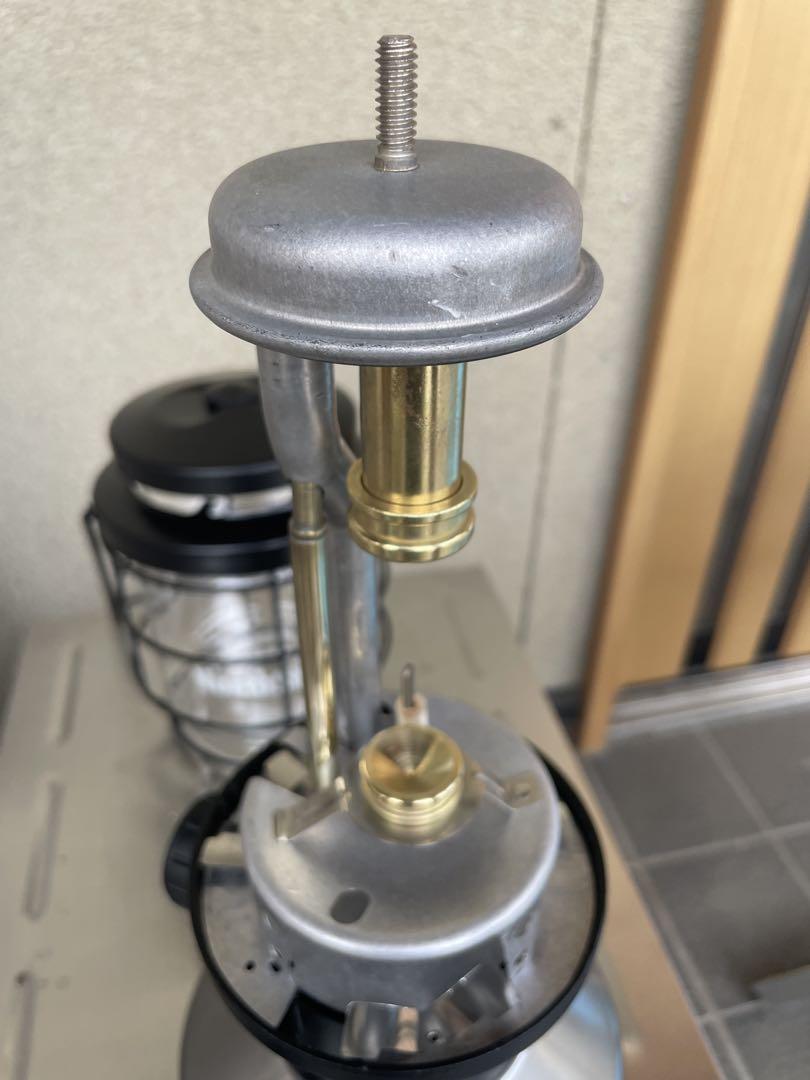 コールマンランタン　ノーススター　カスタマイズ　メタル調