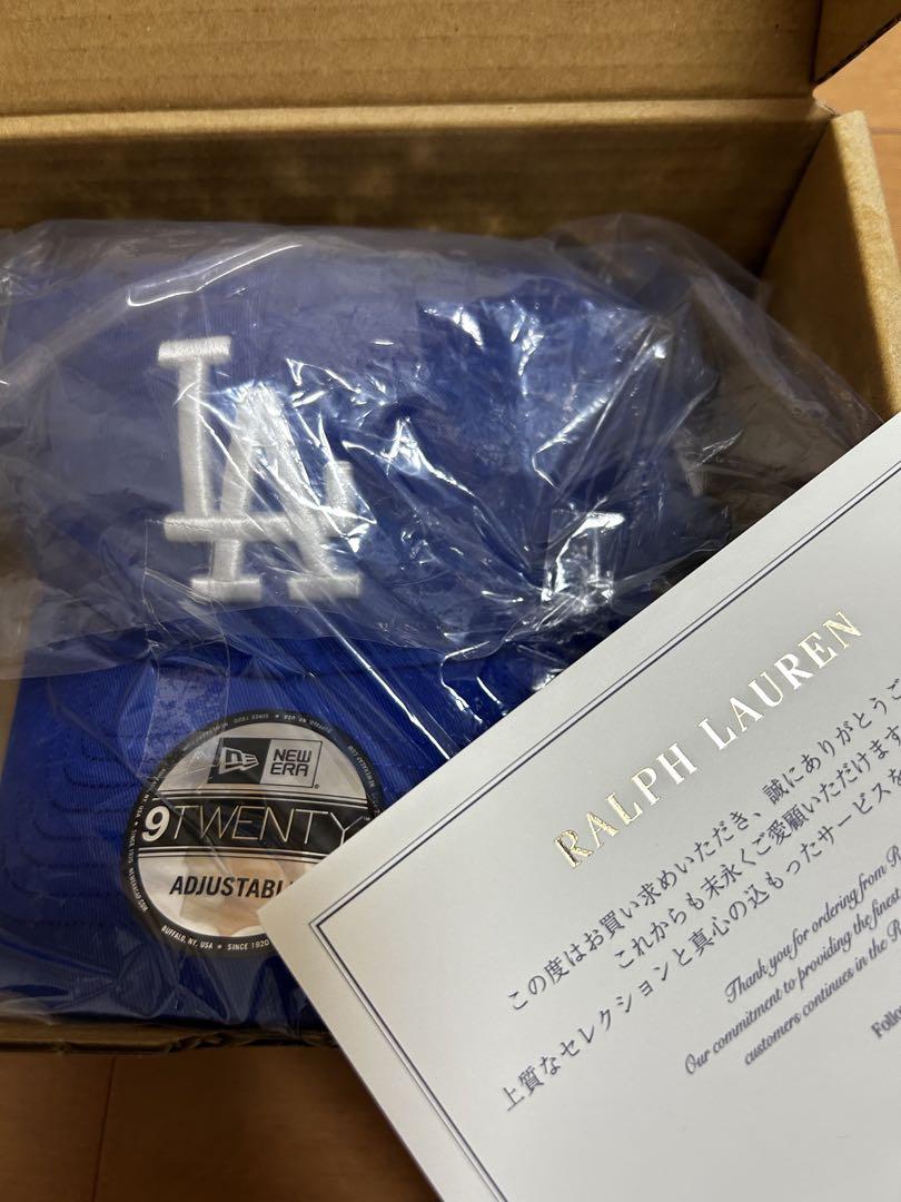 Ralph Lauren MLBコラボ LA Dodgers ドジャースキャップ