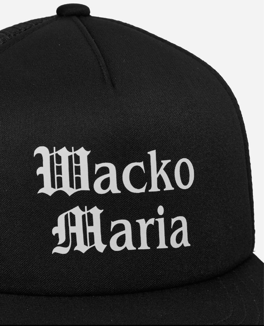 新品　ユニセックス WACKO MARIA Mesh logo cap