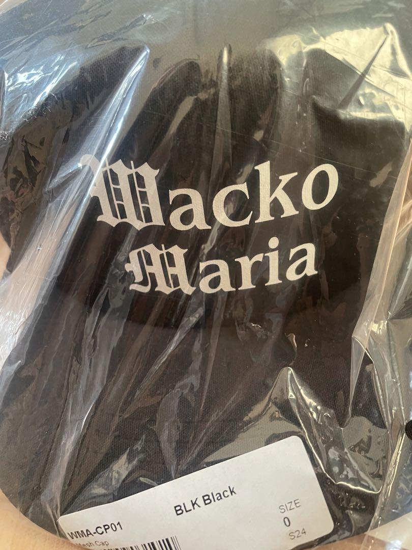 新品　ユニセックス WACKO MARIA Mesh logo cap