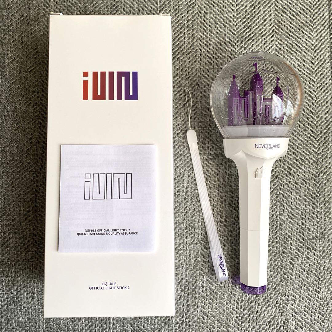 (G) I-DLE OFFICIAL LIGHT STICK 2 ペンライト