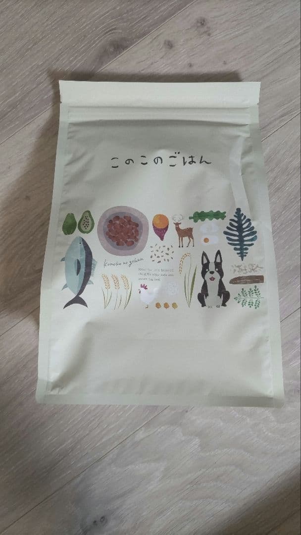 このこのごはん ドライフード 2026年賞味期限 このこのごはん ドライフード 4袋