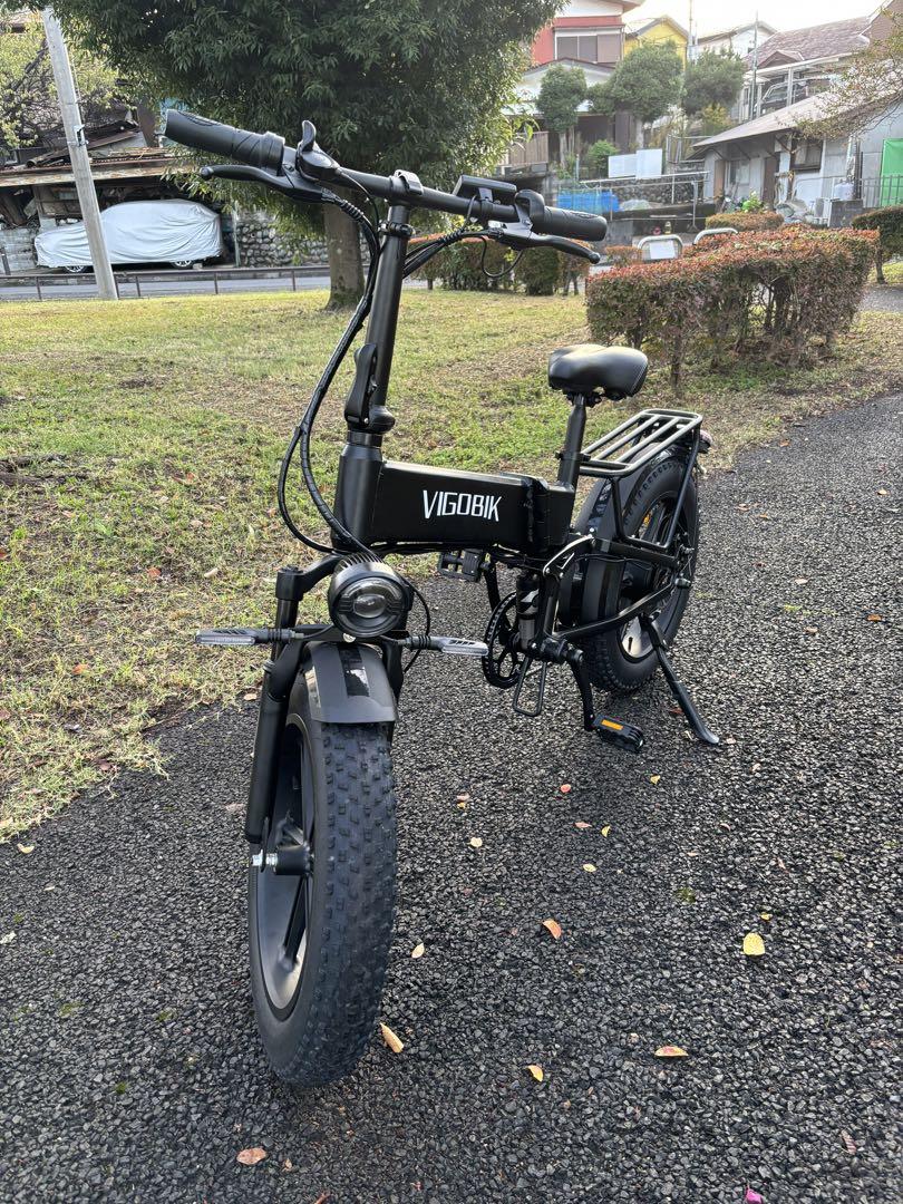 電動アシスト自転車 フル電動 20インチ 折り畳み 極太タイヤ シマノ7段変速