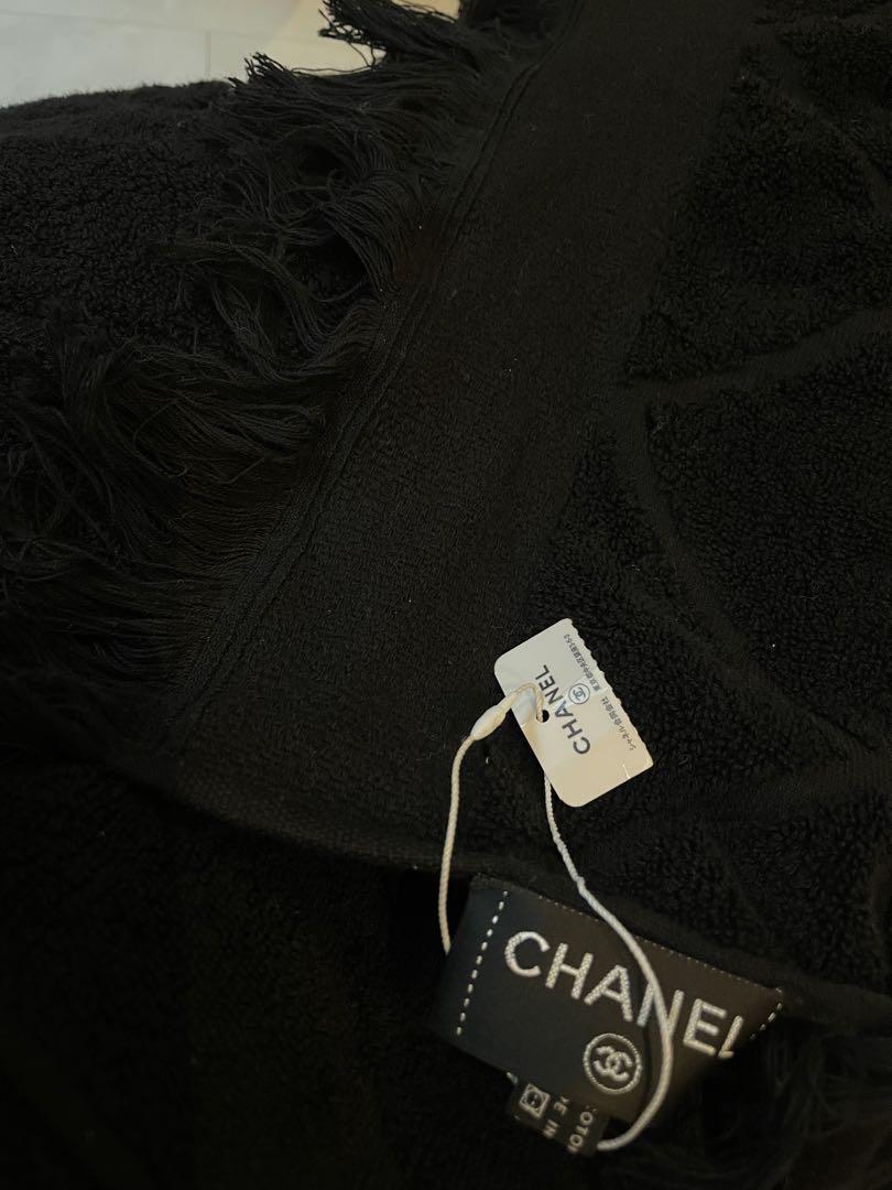 【新品CHANEL】 ブランケット100x170cm ブラック