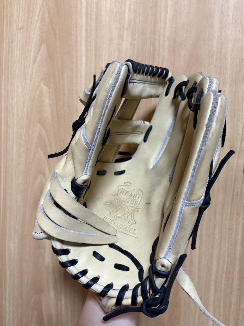 ローリングス ウィザード♯02軟式用 内野手 右投げ用　　 グローブ　キャメル 軟式 HOH® PRO EXCEL Wizard #02 [内野手用] サイズ 11.5