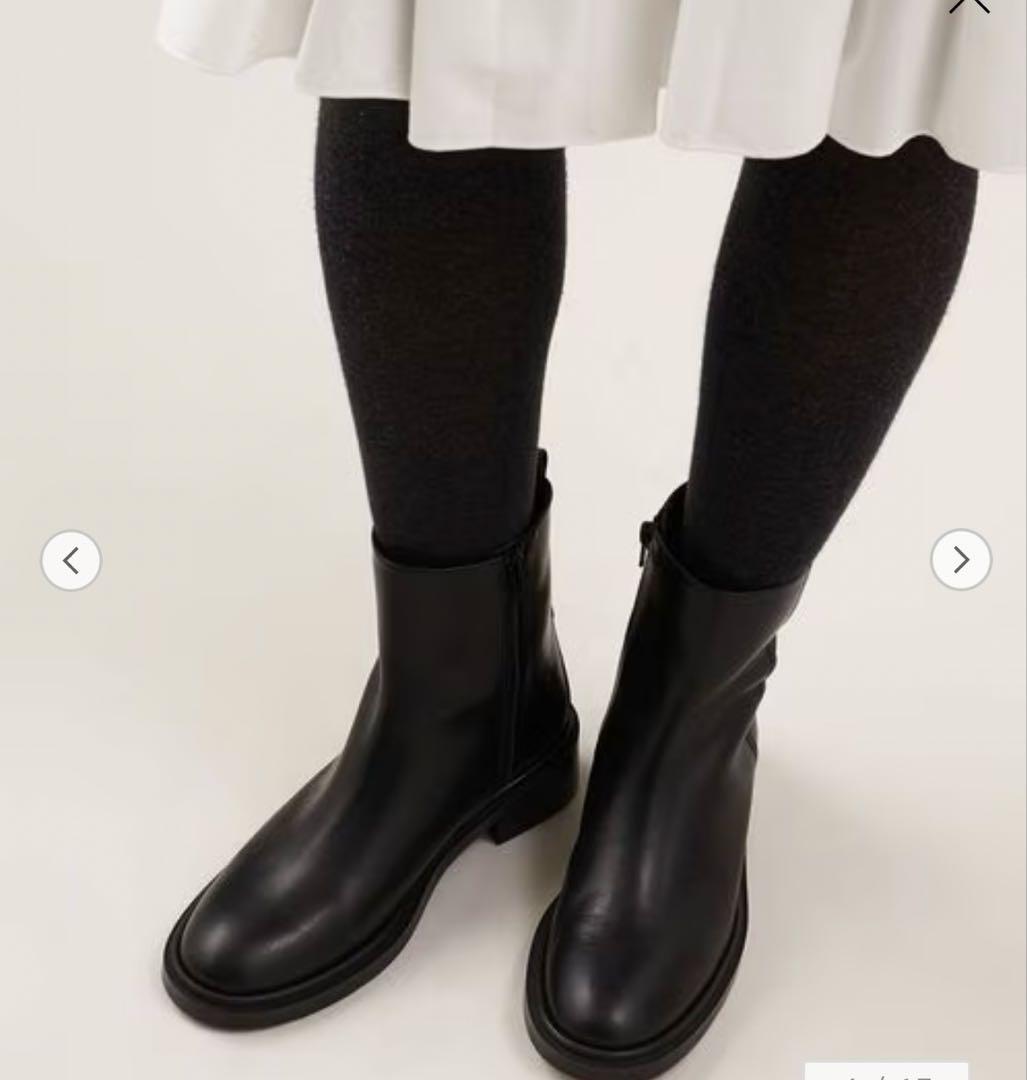 バックスタッズ ショートブーツ ODETTE E ODILE バックスタッズ ショートブーツ ODETTE E ODILE