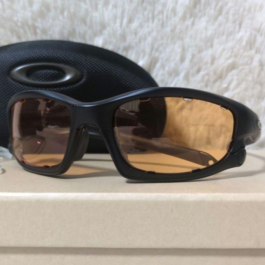 付属品完備 OAKLEY SPLIT JACKET 替えレンズ アイウェア 黒