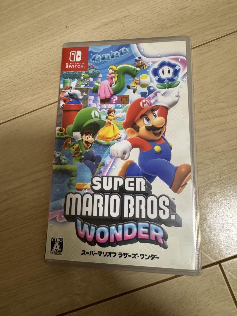 3本まとめSwitchマリオ ワンダー、スーパースマッシュ、バラエティゲーム 3本まとめSwitchマリオ ワンダー、スーパースマッシュ