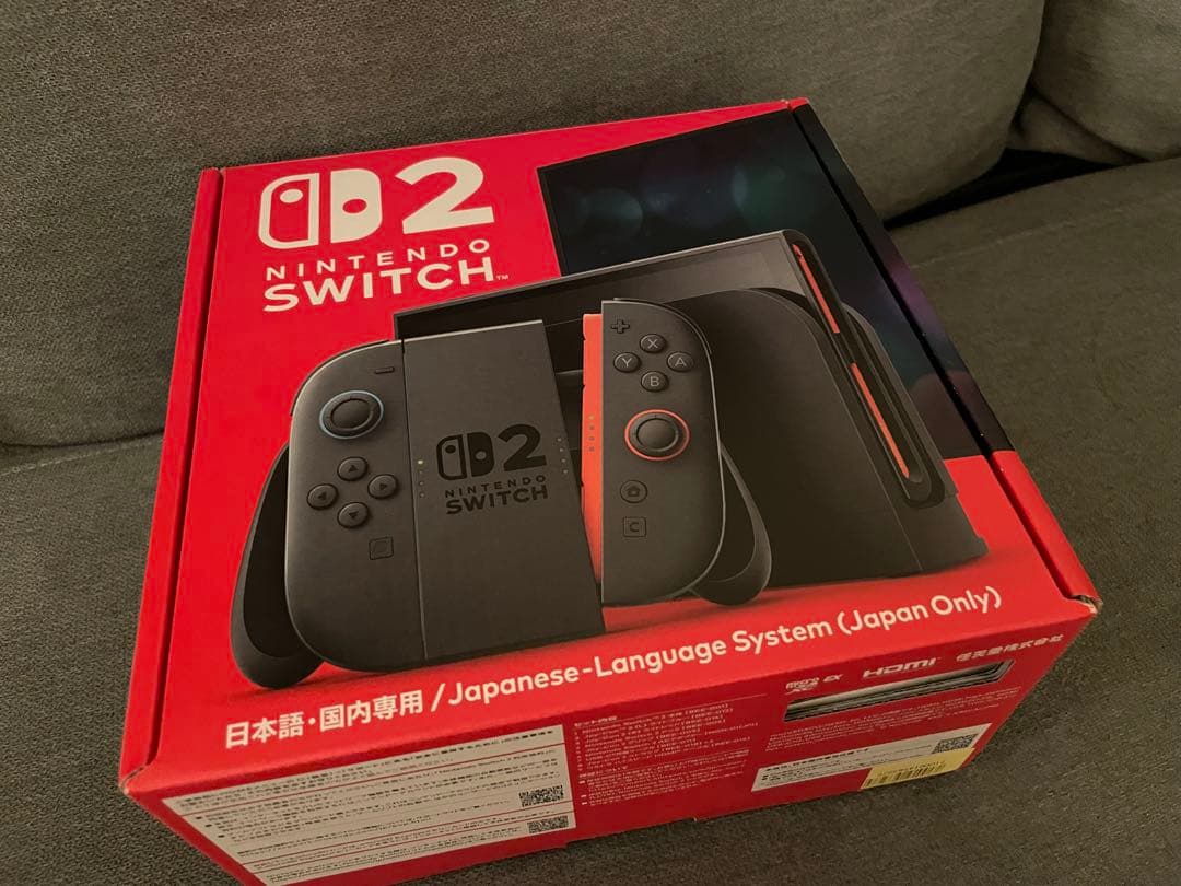 不可 Nintendo Switch2 本体新品、♥