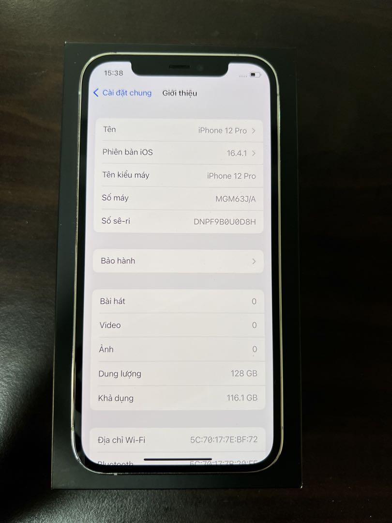 SIMフリー iPhone 12 Pro 128GB 83%