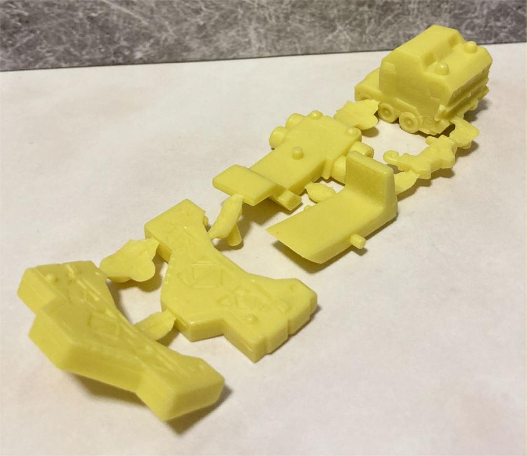 バンダイ ガシャポン戦士 SD パトレイバー MARK 3 特殊運搬車 黄 未切