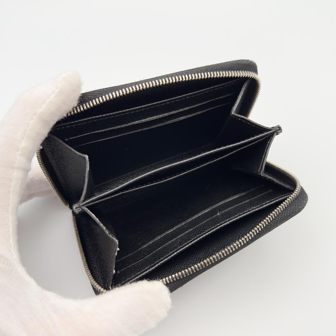 【美品】ルイヴィトン　エピ　ジッピーコインパース　黒