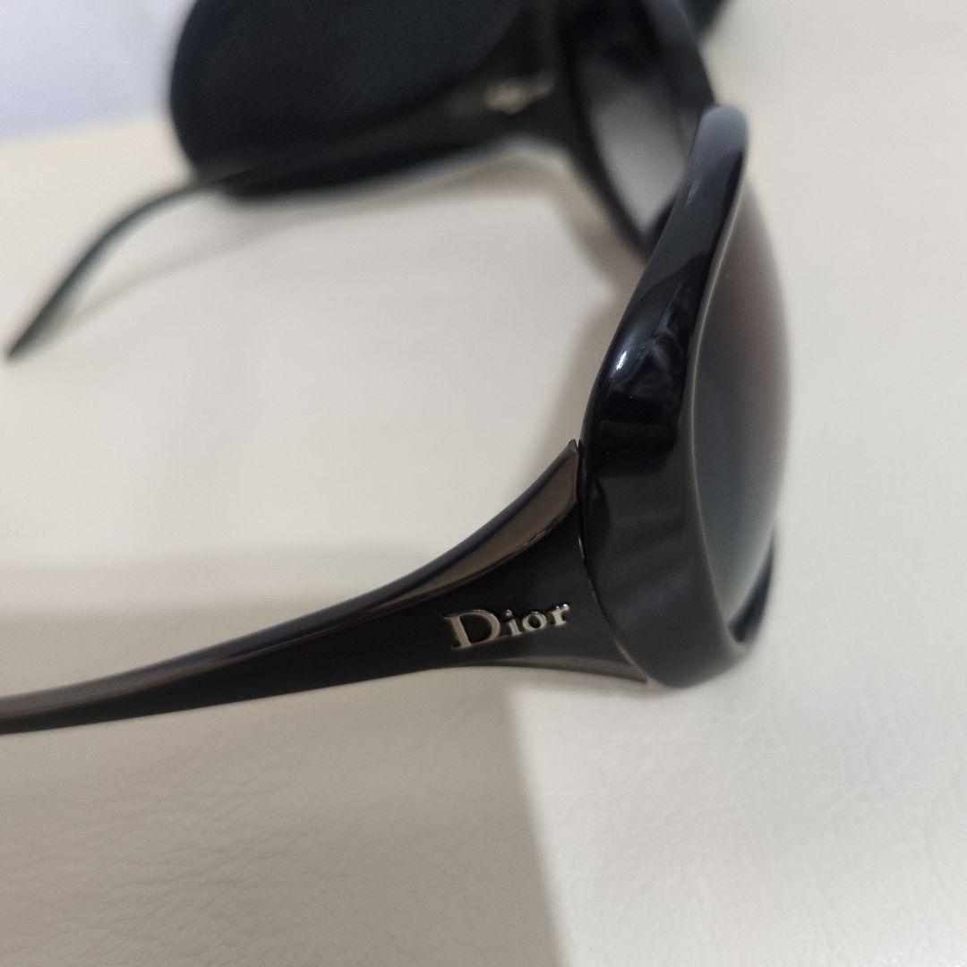 Dior☆ディオール♡サングラス 黒☆Dior シルバー LOGO☆ 訳あり