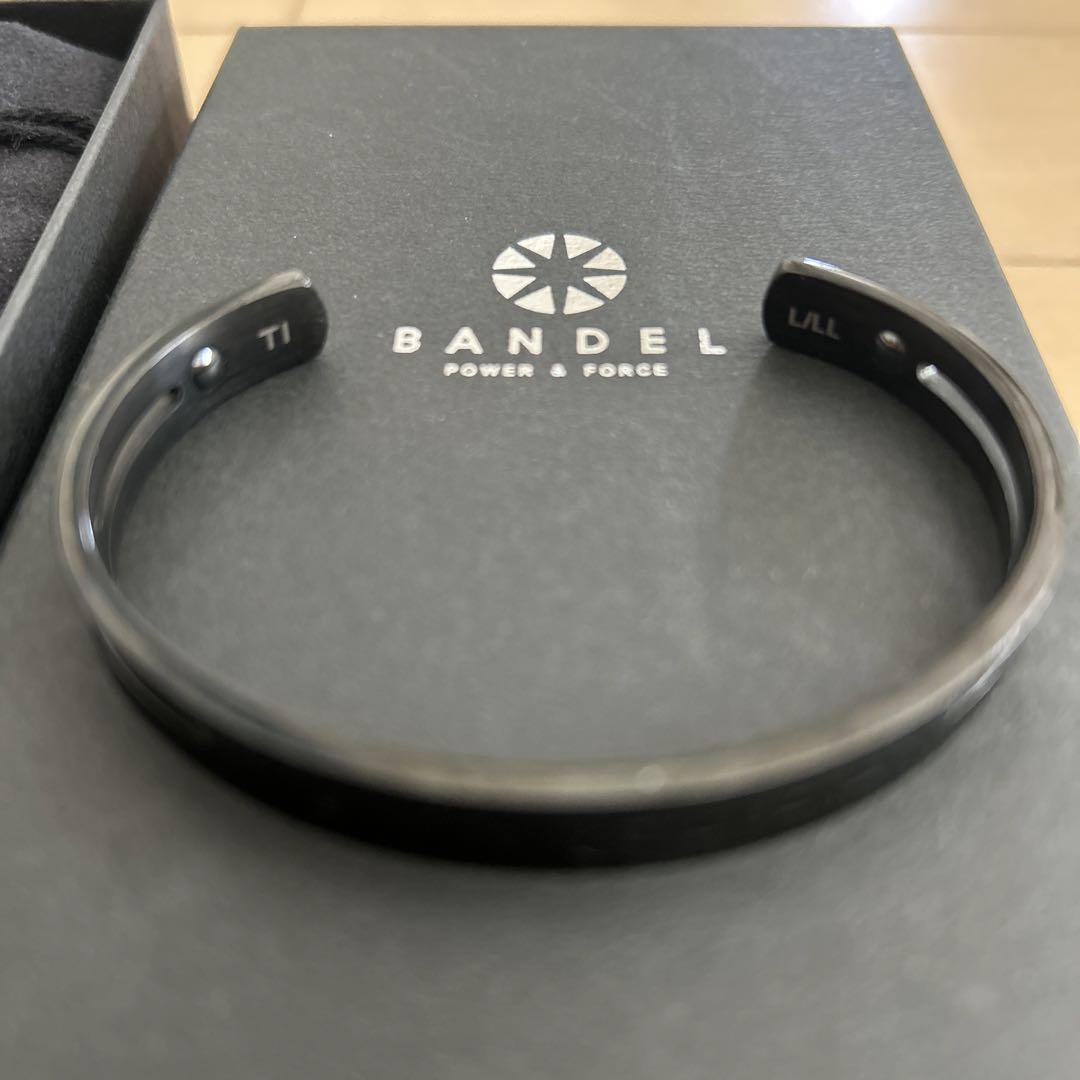BANDEL 純チタン製バングル　L/LLサイズ