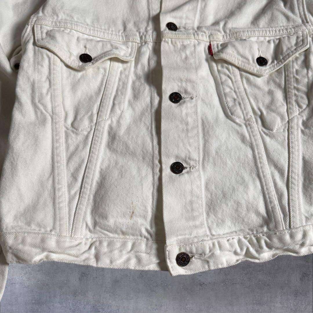 Levi’s 白トラッカージャケット 3rd 70505 38